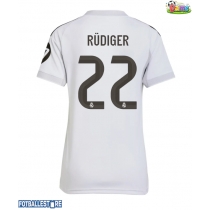 Real Madrid Antonio Rudiger #22 Hjemmedrakt Dame 2025-26 Kortermet